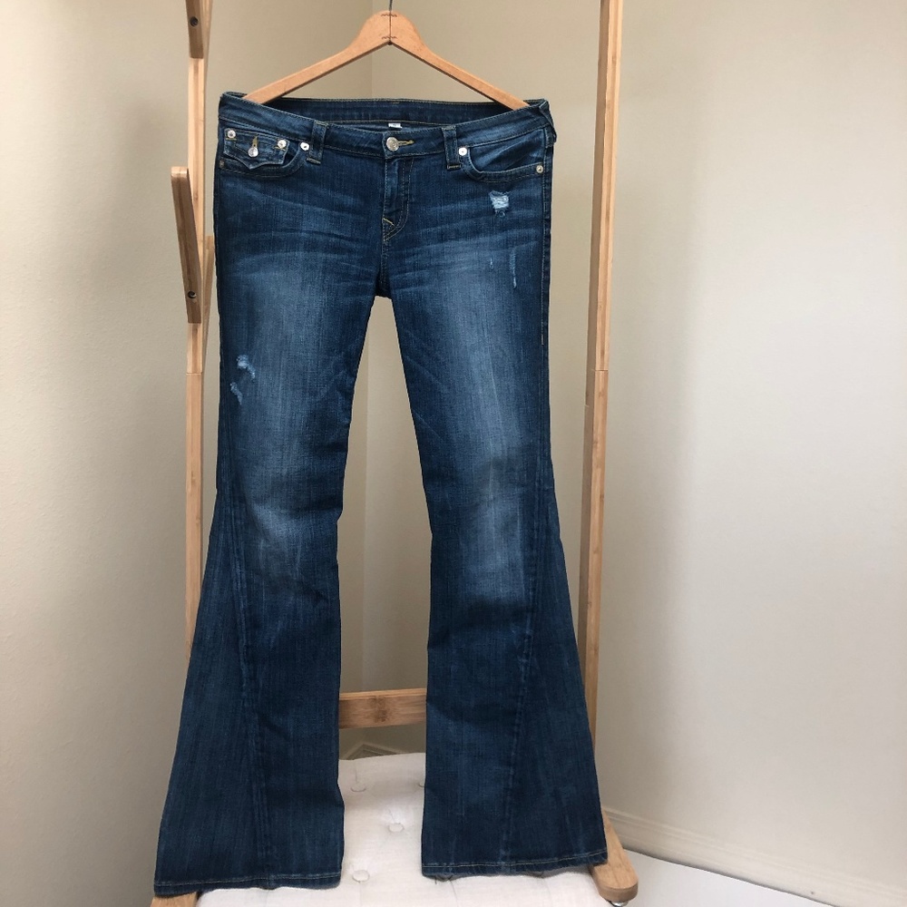 True Religion Joey Flare [Lighter Wash]